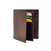 Premium Book Type Wallet Slim Leather Card Organizer