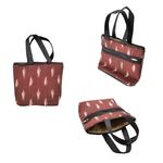 Pochampally Ikat Cotton Handbag – Traditional Handloom Design