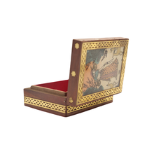 Handcrafted Wooden Jewelry Box Elegant Organizer for Accessories