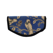 Kalamkari Cotton Wallet – Handmade Bird Motif Foldable Card Holder