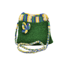 Handmade Woolen Sling Hand Bag Compact Crochet Crossbody Bag