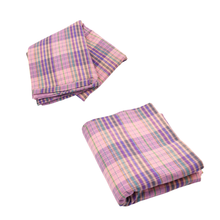 Handwoven Cotton Double Bedsheet – Jail-Made Checked Pattern (Soft & Durable)