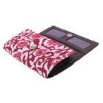 Handmade Ikkat Wallet for Women (20 cm) – Authentic Handloom Purse