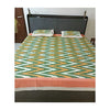 Premium Pochampally Ikkat Bedsheet with 2 Pillow Covers
