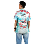 POWERSTAR Drop “Seize The Ship” Shirt – Rebellion in Satin Blue
