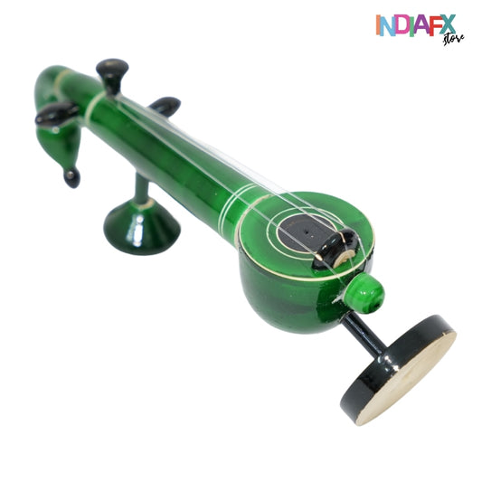 Ethnic Veena Vibes – Handcrafted Etikoppaka Toy