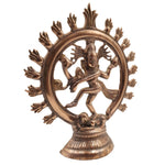 Handcrafted Nataraja Idol  Cosmic Dance of Shiva | Brass Spiritual Decor