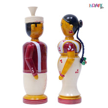 Handcrafted Etikoppka Bride Groom Pair | 17 CM