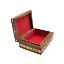 Handcrafted Wooden Jewelry Box Elegant Organizer for Accessories