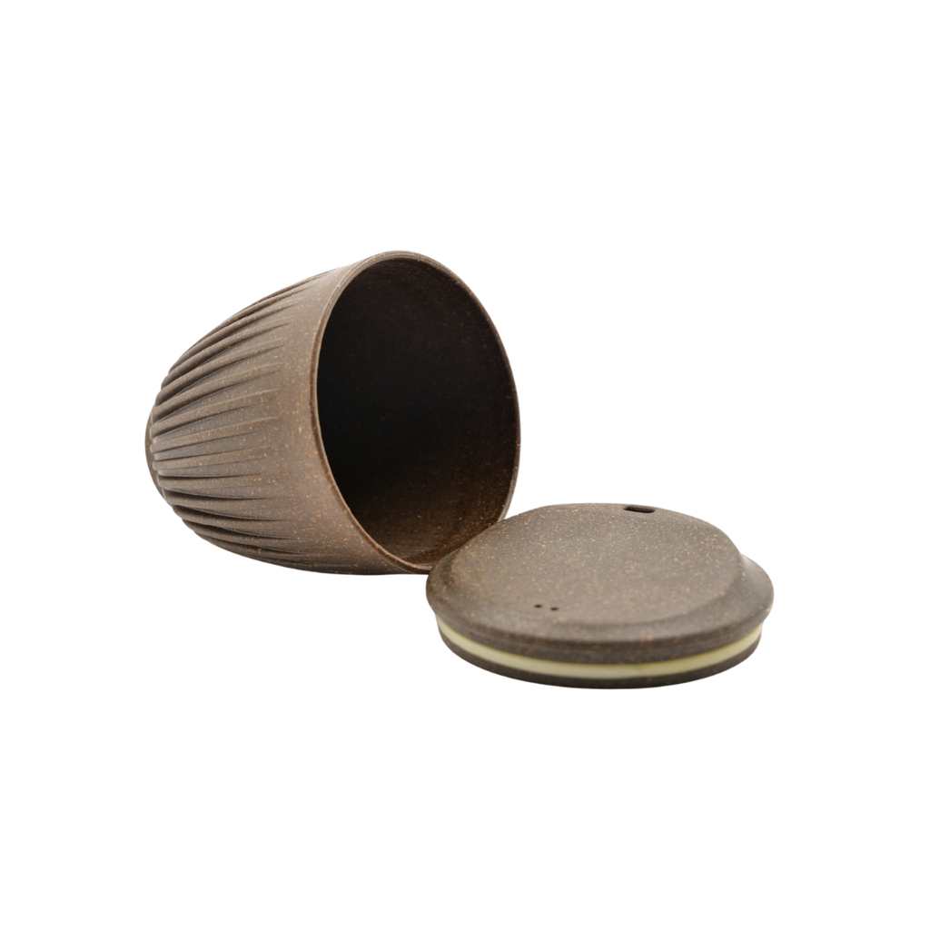 Eco Wheatgrass Coffee Tumbler Reusable Travel Cup with Lid
