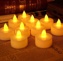 Warm Ambience LED Candle Set Smoke Free (Pack of 12)