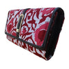 Handmade Ikkat Wallet for Women (20 cm) – Authentic Handloom Purse