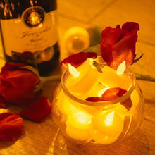 Warm Ambience LED Candle Set Smoke Free (Pack of 12)