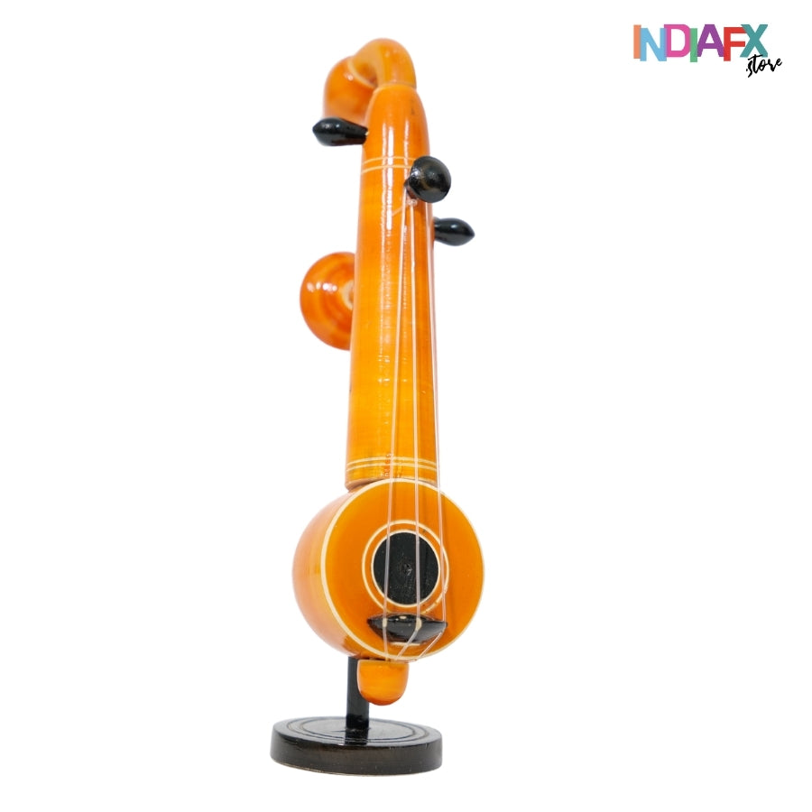Ethnic Veena Vibes – Handcrafted Etikoppaka Toy