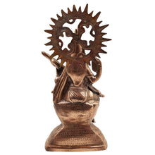 Divine Wisdom for Your Space – Handcrafted Saraswati Devi Brass Idol