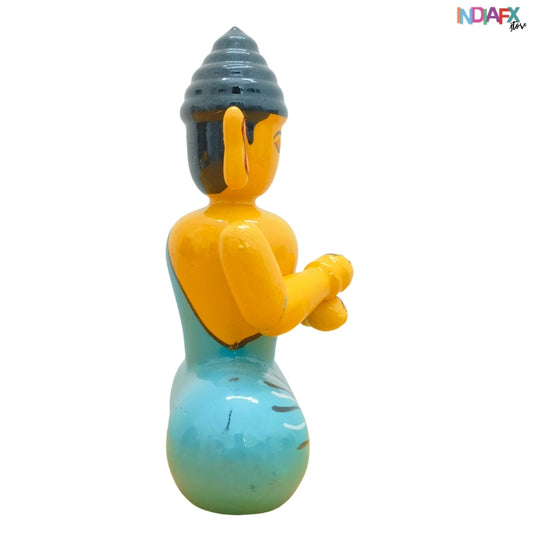 Peace Vibes Only! | Handcrafted Etikoppaka Buddha
