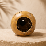 Handcrafted Bottle Gourd Lamp Buddha Art Natural Decor Light