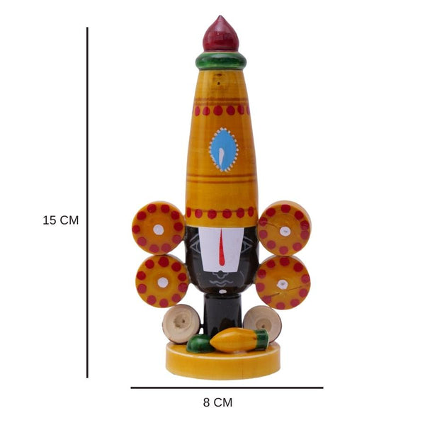 Etikoppaka Special Showpiece Wooden venkateshwara Swamy