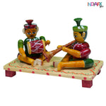 Handcrafted Etikoppaka Band Melam Decorative Showpiece
