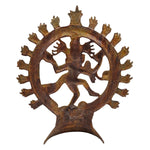 Handcrafted Nataraja Idol  Cosmic Dance of Shiva | Brass Spiritual Decor