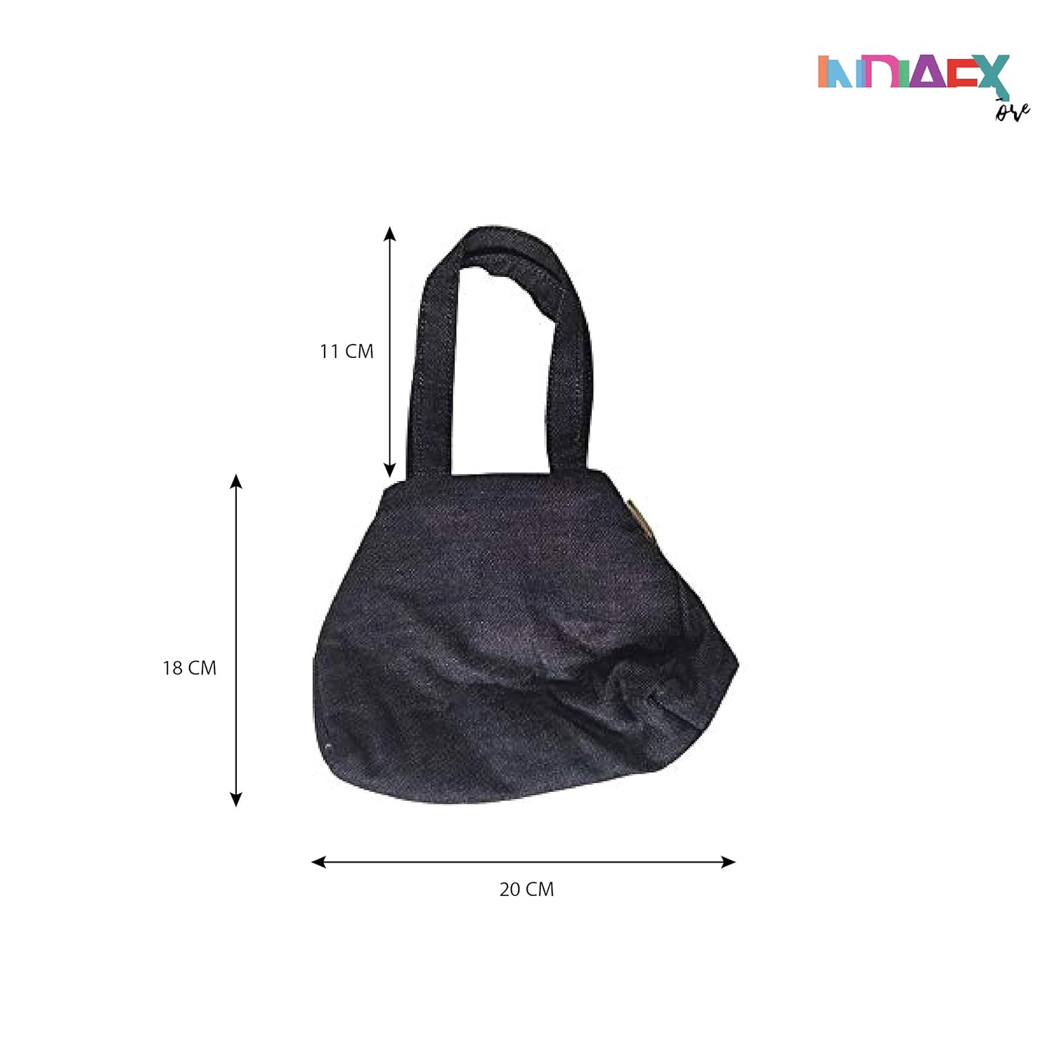 Women's Jeans Hand Purse Handmade by Women Self Help Group's of AP MEPMA