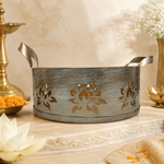 Lotus Basket with Handles – Shagun & Fruit Tray