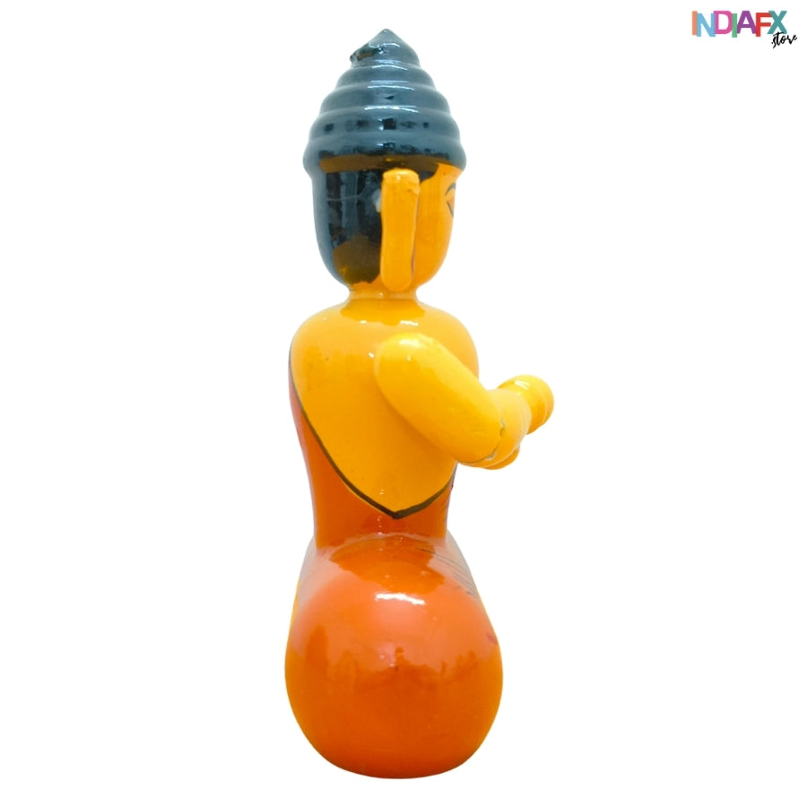 Peace Vibes Only! | Handcrafted Etikoppaka Buddha