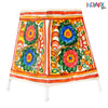 Tholu Bommalata Leather Lamp - Hand-Painted by Andhra Artisans (13cm)