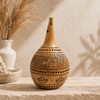 Handcrafted Bottle Gourd Hanging Lamp Open-Cut Ambient Light Decor