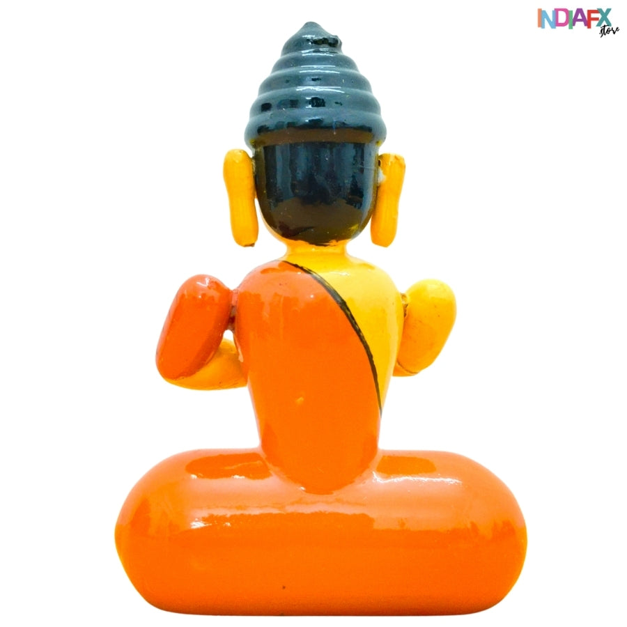 Peace Vibes Only! | Handcrafted Etikoppaka Buddha