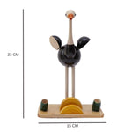 Handcrafted Etikoppaka Pens and Cards Holder Stand