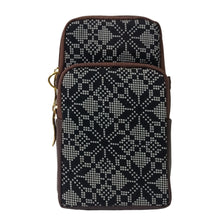 Ikkat Printed Cell Phone Sling Bag