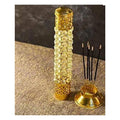 Pure Brass Embossed Design Agarbatti stand | Insence Holder | 12 Inch