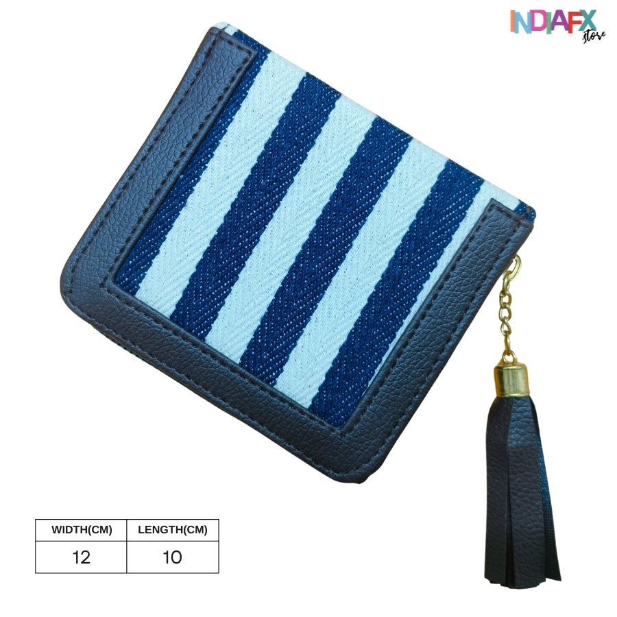 IndiaFx Everyday Chic Jacquard Wallet | Handmade with Love