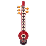 IndiaFx Handcrafted Etikoppaka Veena Showpice Toy