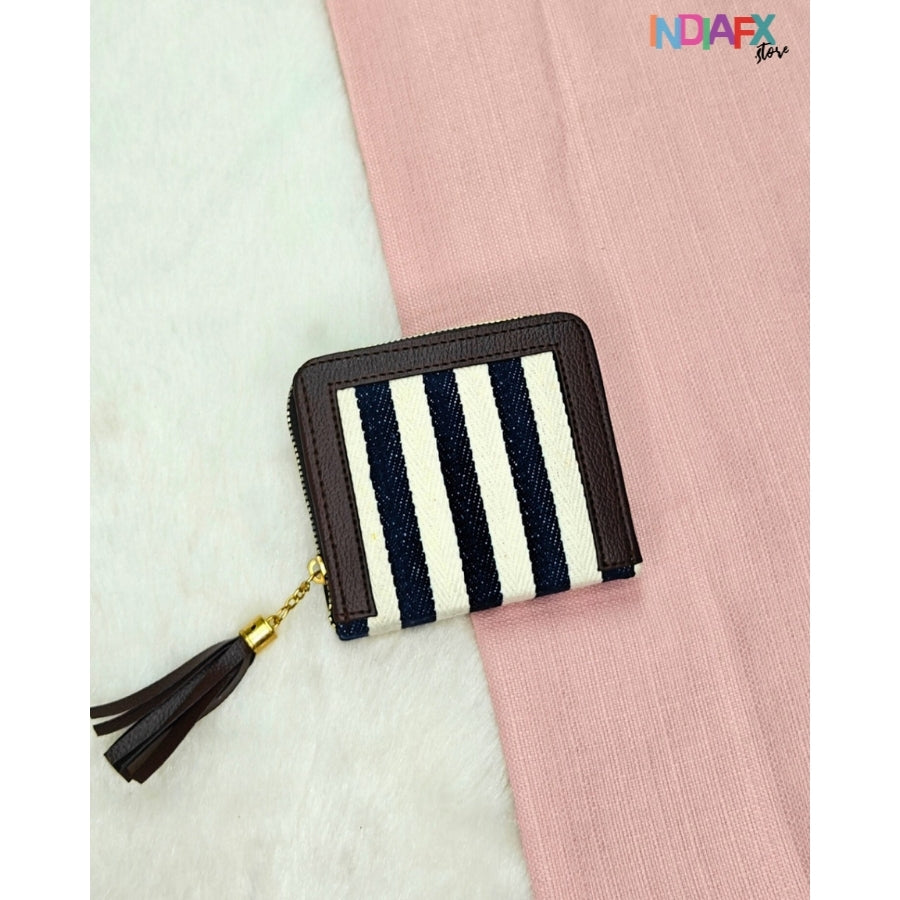 IndiaFx Everyday Chic Jacquard Wallet | Handmade with Love
