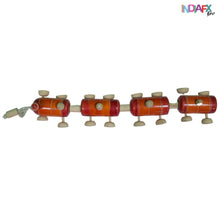 IndiaFx Handcrafted Etikoppaka Train Showpiece Toy