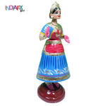 Kondapalli Dancing Doll Handcrafted Wooden Heritage Collectible Traditional
