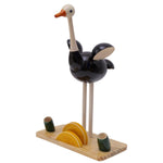 Handcrafted Etikoppaka Pens and Cards Holder Stand