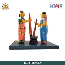 Hand Crafted Handmade beautiful Wooden Kondapalli Toys Showpiece