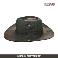 Cotton Dark Green colored Cap& Hat Handmade by Women Self Help Group's