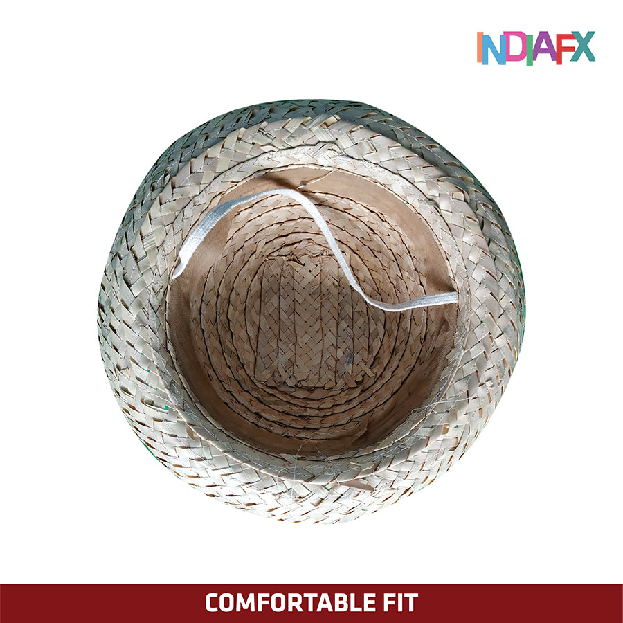 Toddy leaves bio degradable Eco friendly HAT Handmade by Women Self Help