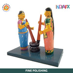 Hand Crafted Handmade beautiful Wooden Kondapalli Toys Showpiece