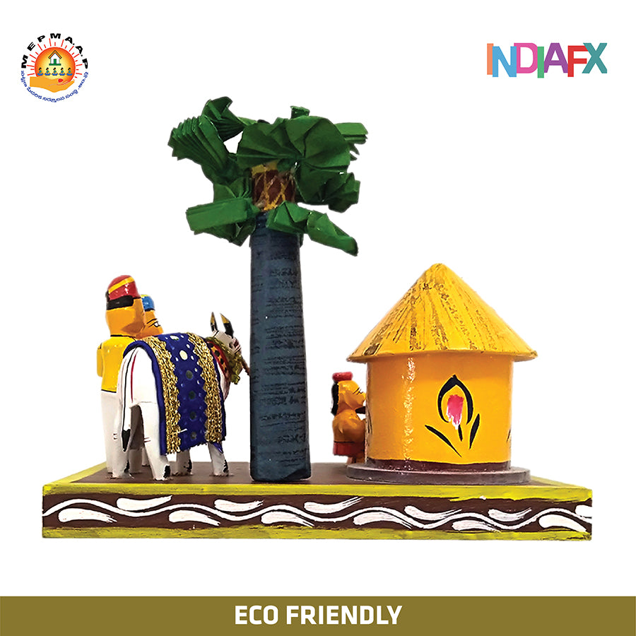 Handcrafted & perfectly handpainted wooden sankranthi festival home decor