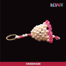 Cute small beads bell keychain for women & girls Handmade by Women Self Help Gro
