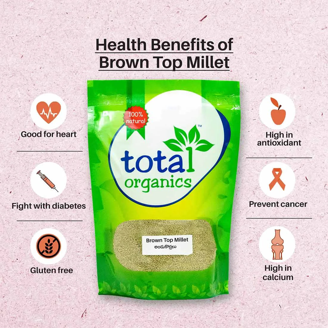 🌾 Wholesome Goodness! | Brown Top Millet