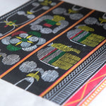 Chakhesang Naga Weave Motifs - Art Print  (Quad Mid)