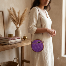 Women's Tan PU Handbag – Handmade by Women SHG