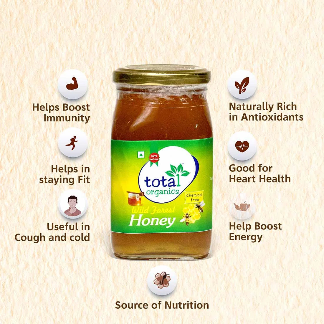 Liquid Gold 🍯 Organic Honey – Sweet & Healthy ✨