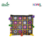 Multicoloured Glass work Sling Bag - Gift and Shagun Items. Cell Phone pouch